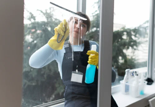 Nettoyage de vitres intérieures et extérieures à Saint-Géron